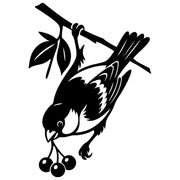 Eurasian Bullfinch DXF File – CNC Cutting Design | ABFINCH235