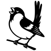 Eurasian Bullfinch DXF File – CNC Cutting Design | ABFINCH250