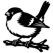 Eurasian Bullfinch DXF File – CNC Cutting Design | ABFINCH264