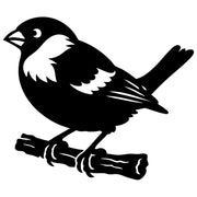 Eurasian Bullfinch DXF File – CNC Cutting Design | ABFINCH266