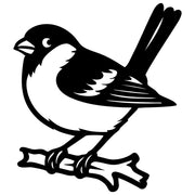 Eurasian Bullfinch DXF File – CNC Cutting Design | ABFINCH277