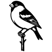 Eurasian Bullfinch DXF File – CNC Cutting Design | ABFINCH282