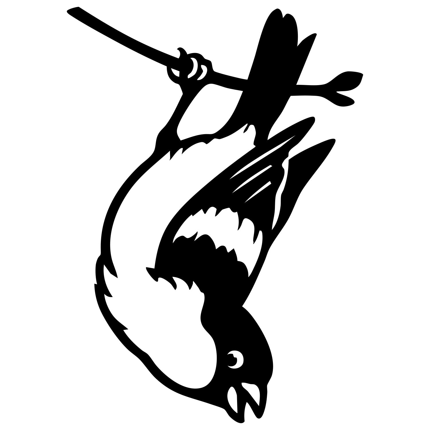 Eurasian Bullfinch DXF File – CNC Cutting Design | ABFINCH290