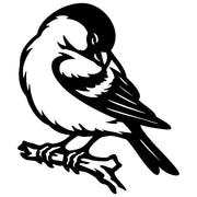 Eurasian Bullfinch DXF File – CNC Cutting Design | ABFINCH291