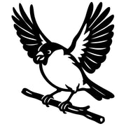 Eurasian Bullfinch DXF File – CNC Cutting Design | ABFINCH299