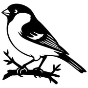Eurasian Bullfinch DXF File – CNC Cutting Design | ABFINCH311