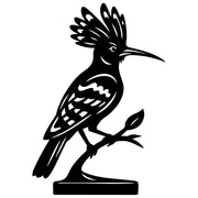 Eurasian Hoopoe DXF File – CNC Cutting Design | ABHOOPOE3