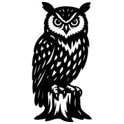 Eurasian Scops Owl DXF File – CNC Cutting Design | ABOWL13