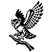 Eurasian Scops Owl DXF File – CNC Cutting Design | ABOWL41