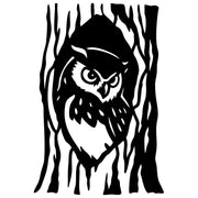 Eurasian Scops Owl DXF File – CNC Cutting Design | ABOWL61