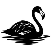 Flamingo DXF File – CNC Cutting Design | ABFLAMINGO22