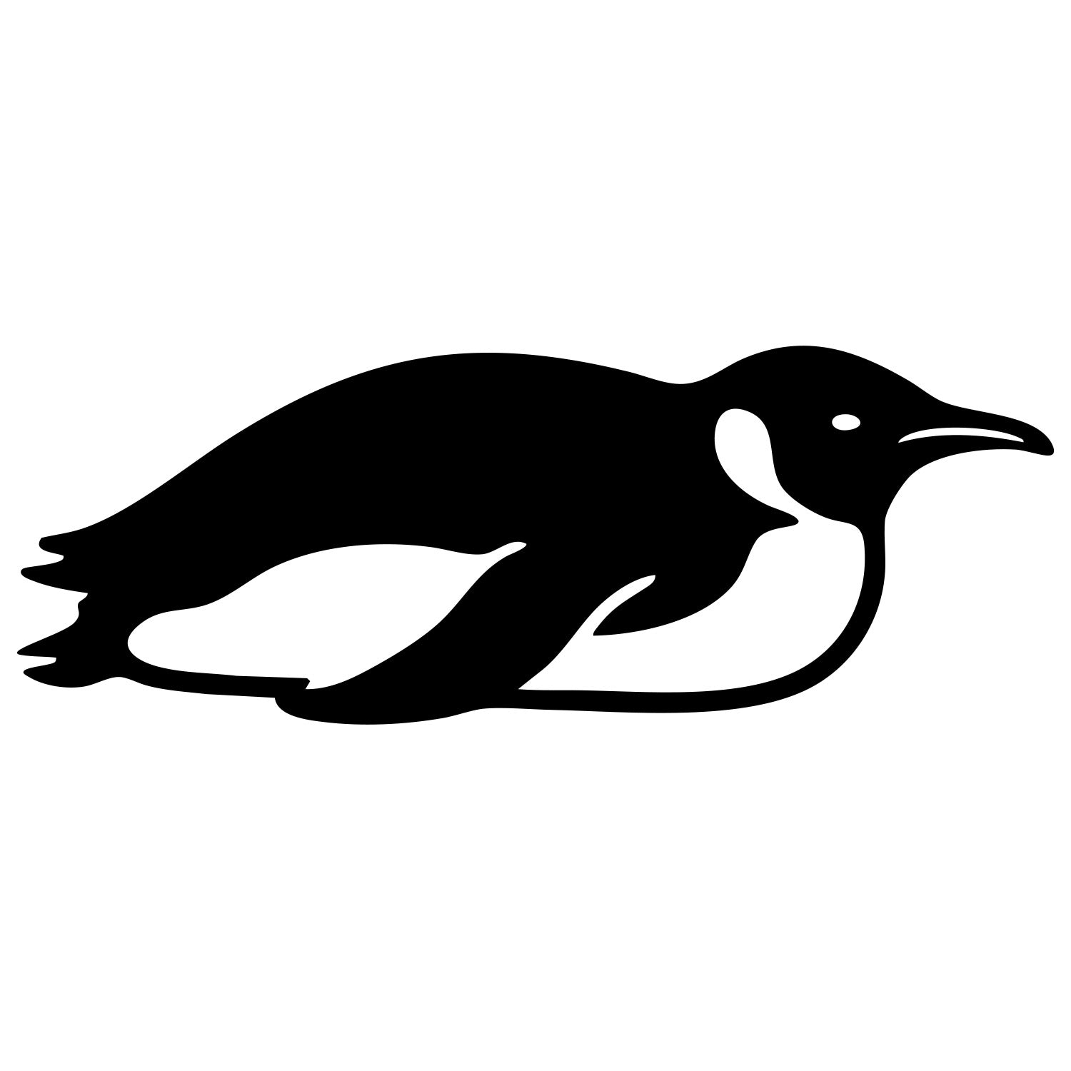 Gentoo Penguin DXF File – CNC Cutting Design | ABPENGUIN15