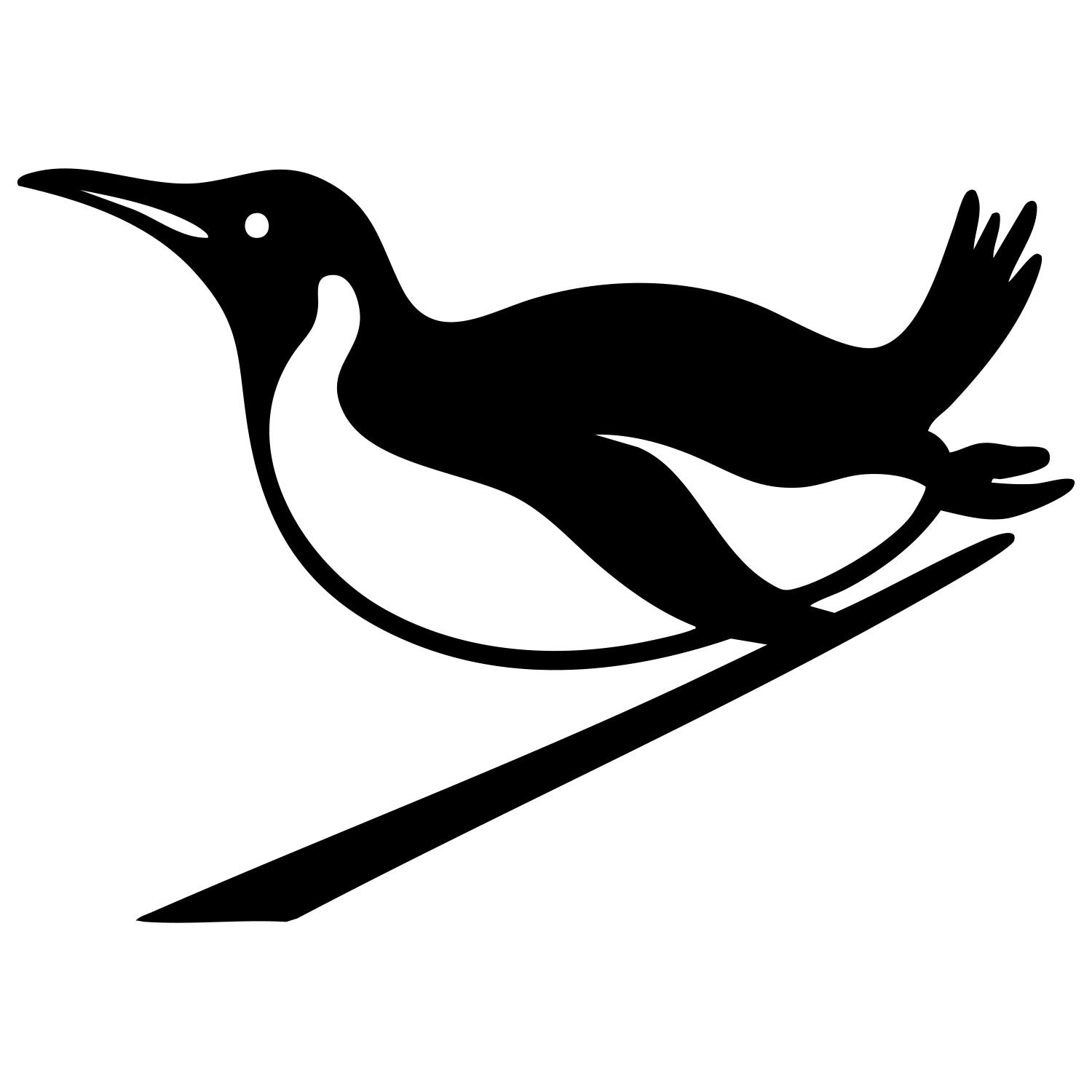 Gentoo Penguin DXF File – CNC Cutting Design | ABPENGUIN17