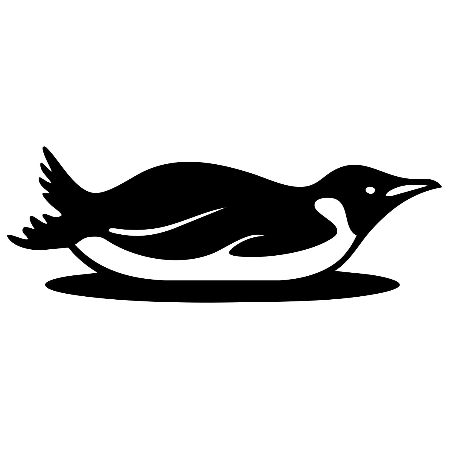 Gentoo Penguin DXF File – CNC Cutting Design | ABPENGUIN32