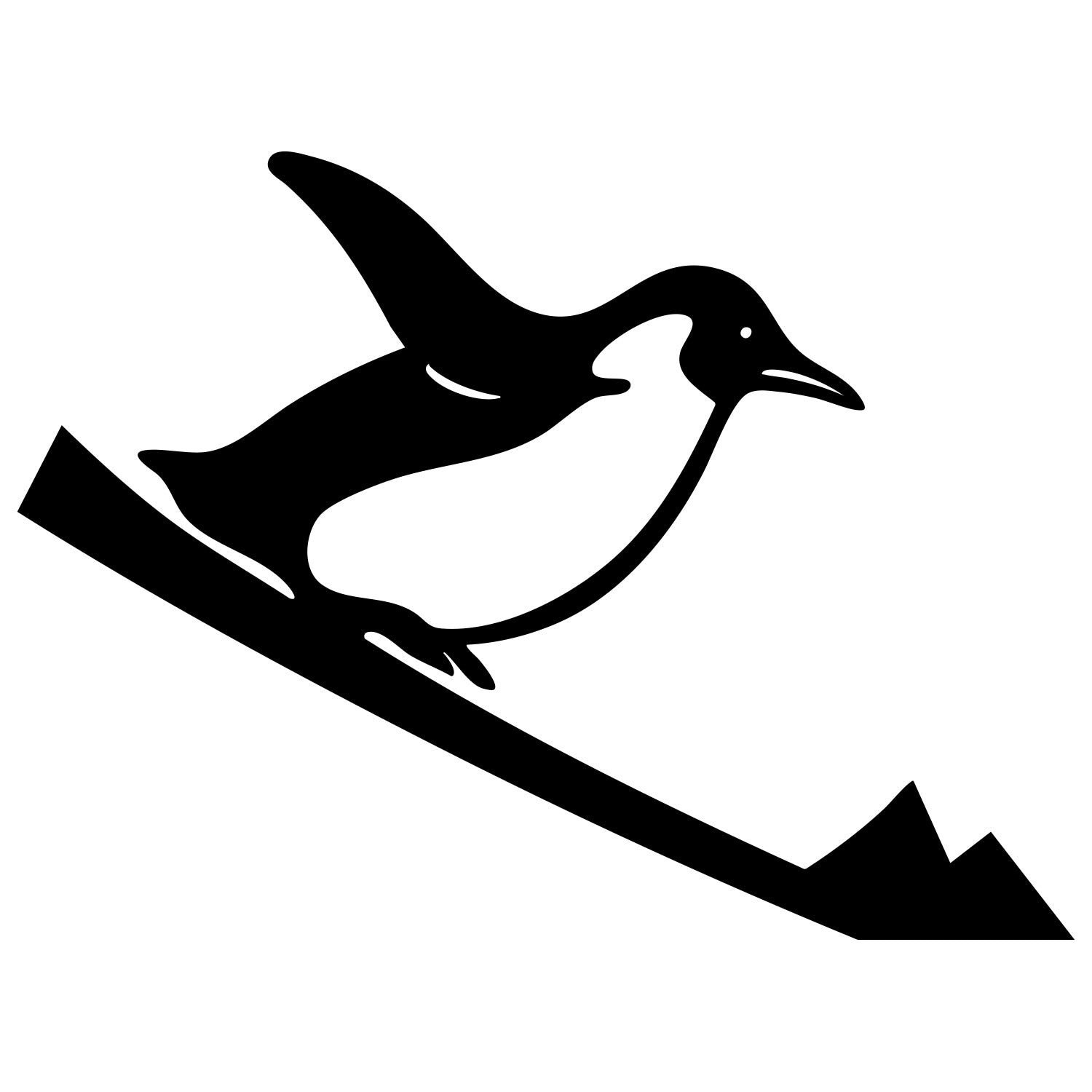 Gentoo Penguin DXF File – CNC Cutting Design | ABPENGUIN35