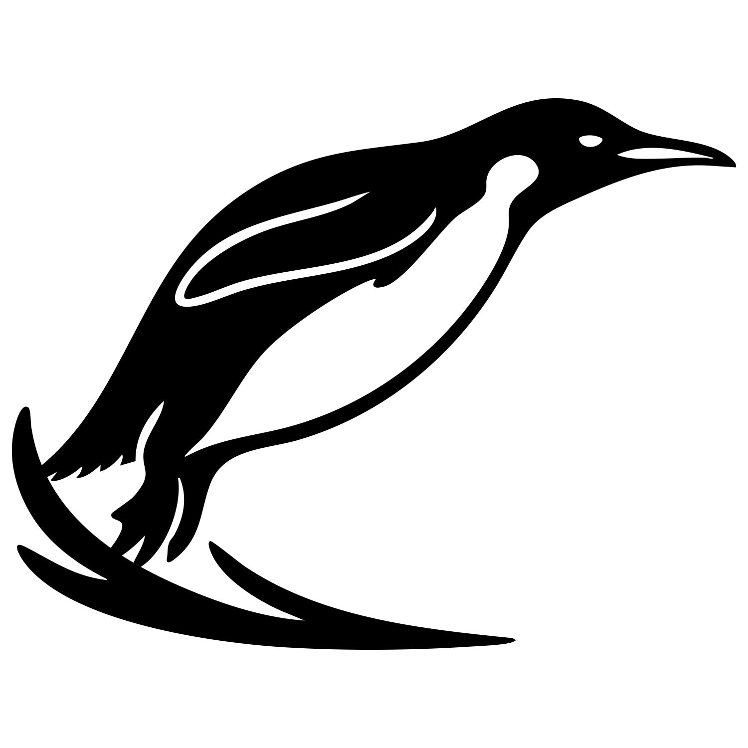 Gentoo Penguin DXF File – CNC Cutting Design | ABPENGUIN48