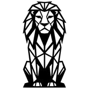 Geometric Lion DXF File – CNC Cutting Design | AWLION1234
