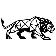 Geometric Lion DXF File – CNC Cutting Design | AWLION1266