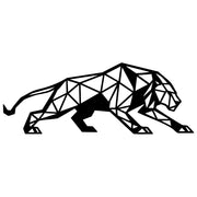 Geometric Lion DXF File – CNC Cutting Design | AWLION1347