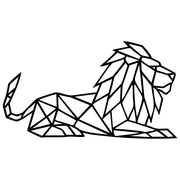 Geometric Lion DXF File – CNC Cutting Design | AWLION421
