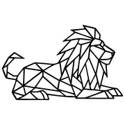 Geometric Lion DXF File – CNC Cutting Design | AWLION491