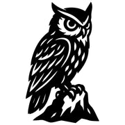 Great Horned Owl DXF File – CNC Cutting Design | ABOWL146