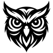 Great Horned Owl Head DXF File – CNC Cutting Design | ABOWL137