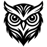 Great Horned Owl Head DXF File – CNC Cutting Design | ABOWL150