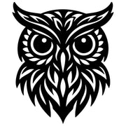 Great Horned Owl Head DXF File – CNC Cutting Design | ABOWL151