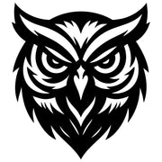 Great Horned Owl Head DXF File – CNC Cutting Design | ABOWL152