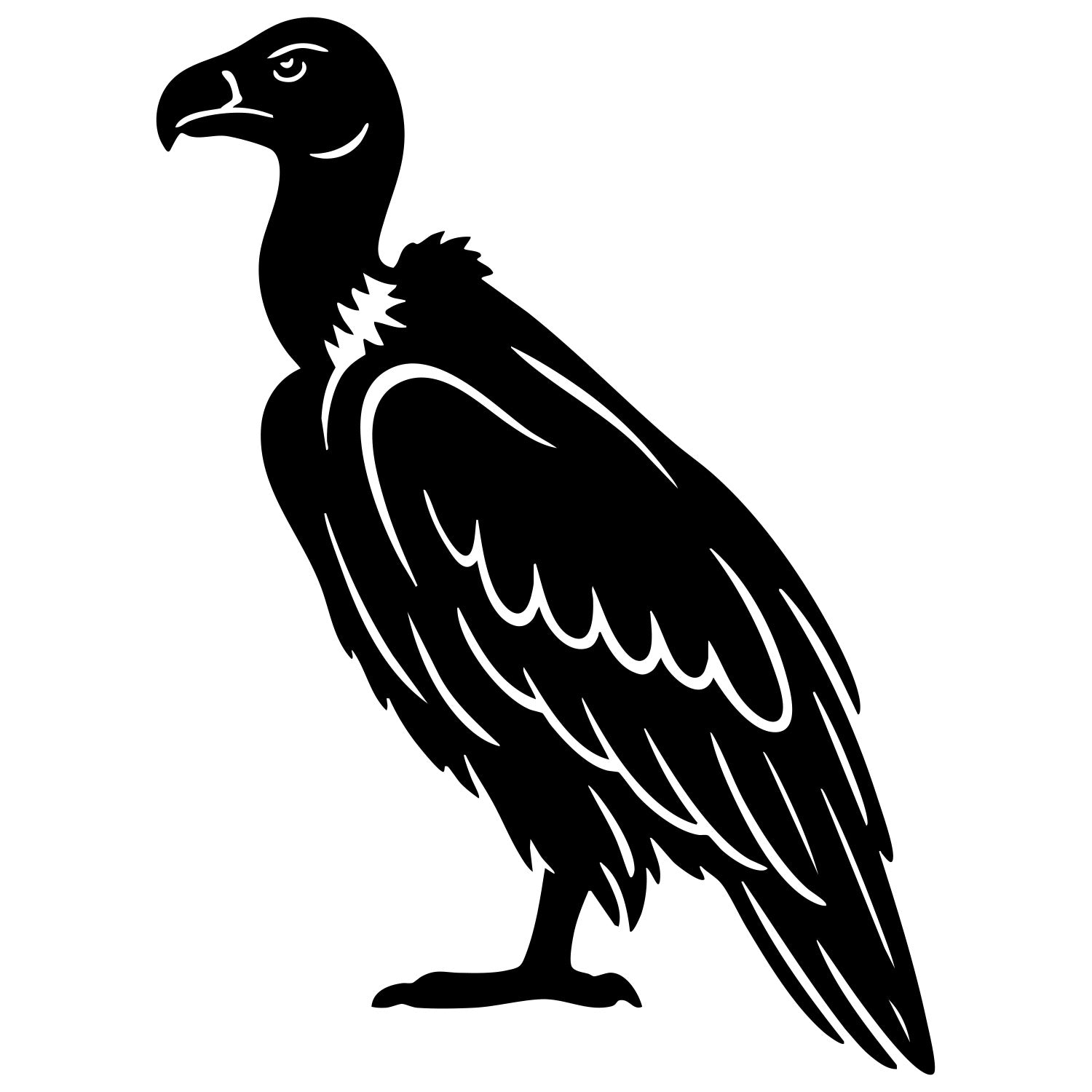 Griffon Vulture DXF File – CNC Cutting Design | ABVULTURE10