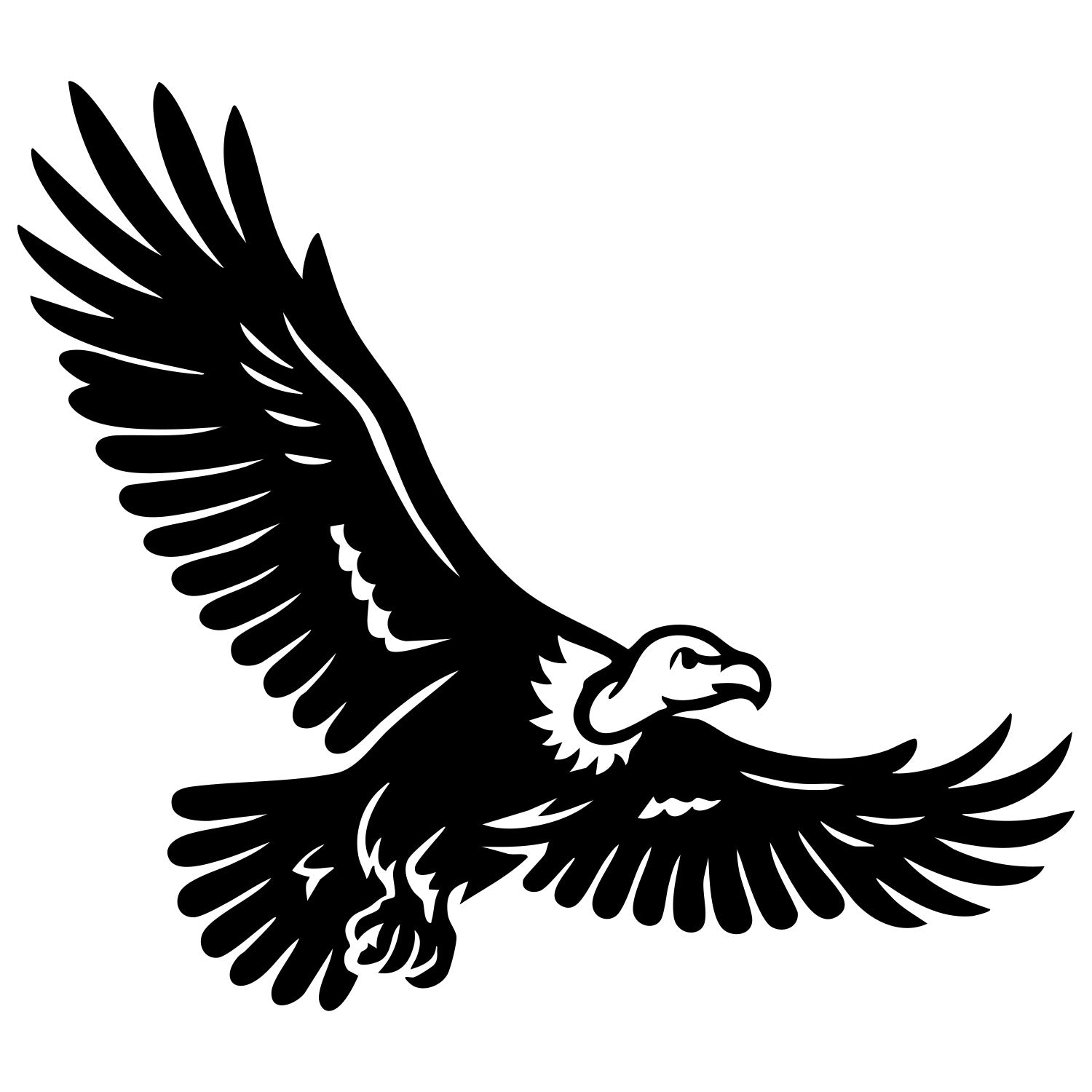 Griffon Vulture DXF File – CNC Cutting Design | ABVULTURE5