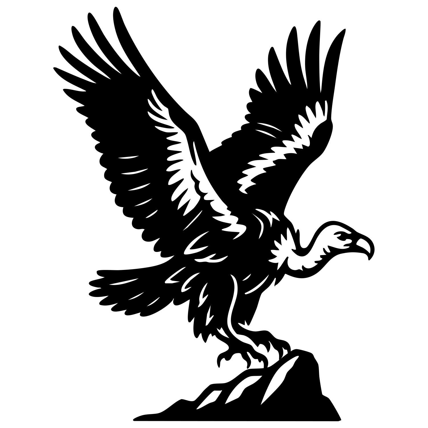 Griffon Vulture DXF File – CNC Cutting Design | ABVULTURE108