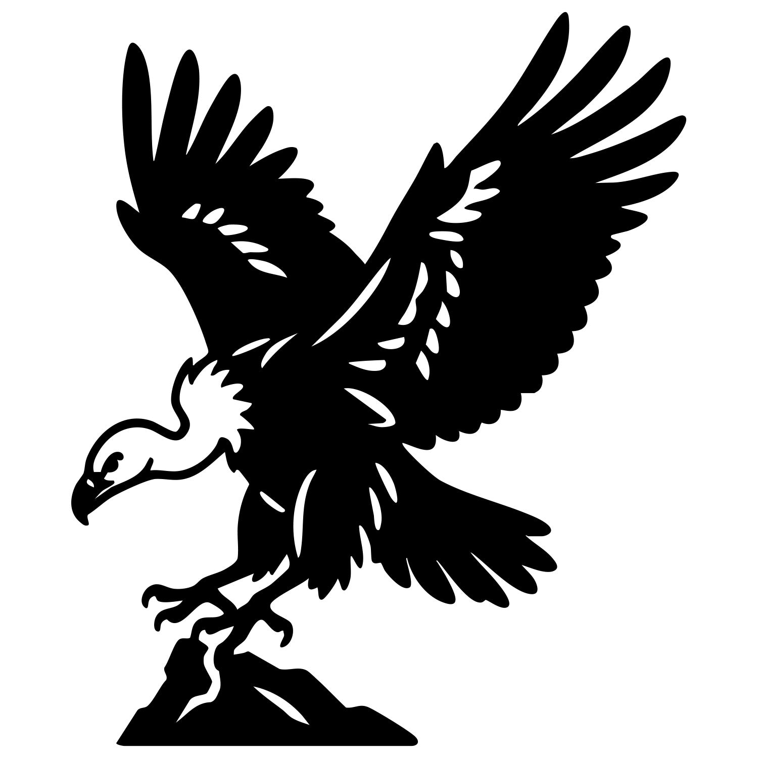 Griffon Vulture DXF File – CNC Cutting Design | ABVULTURE119