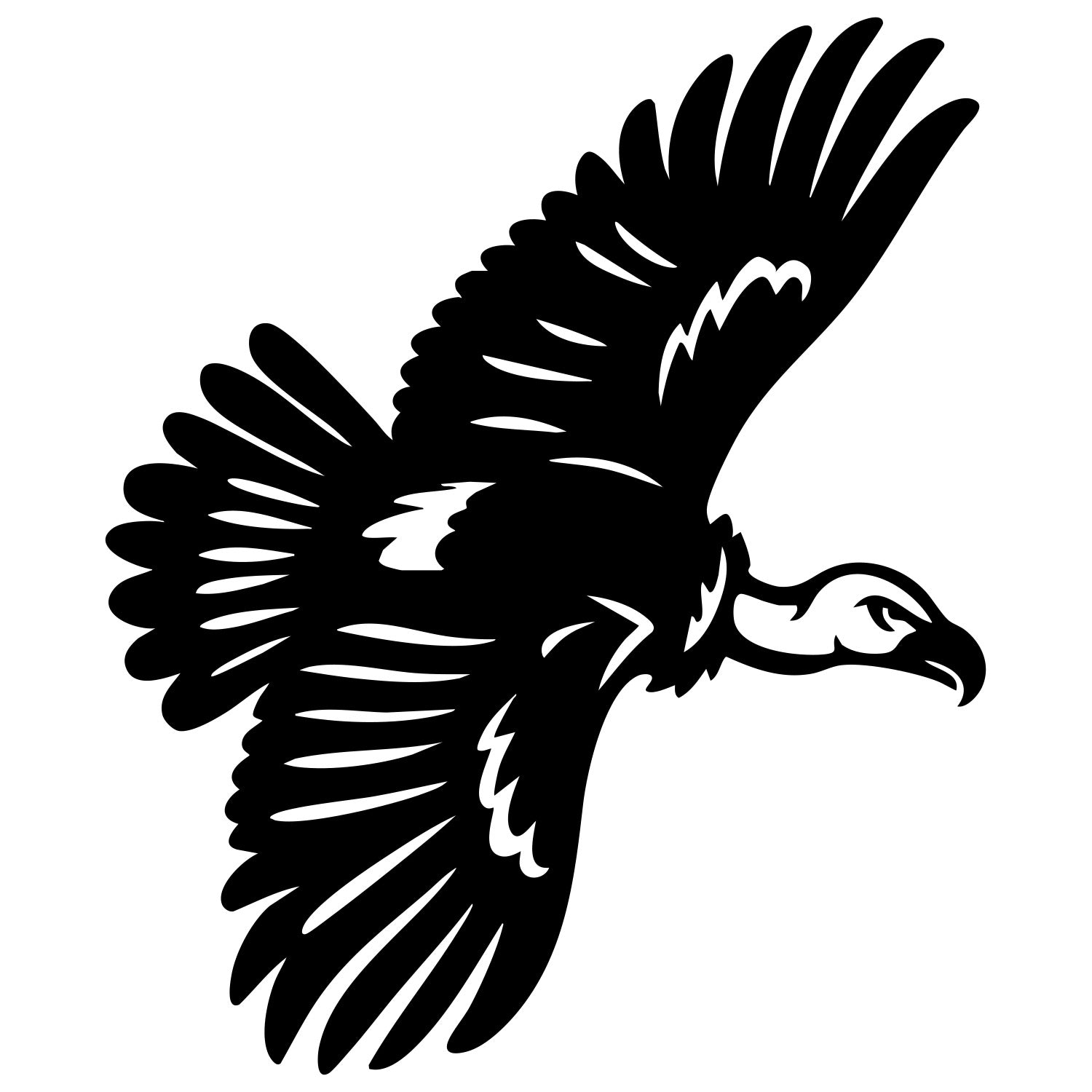 Griffon Vulture DXF File – CNC Cutting Design | ABVULTURE122