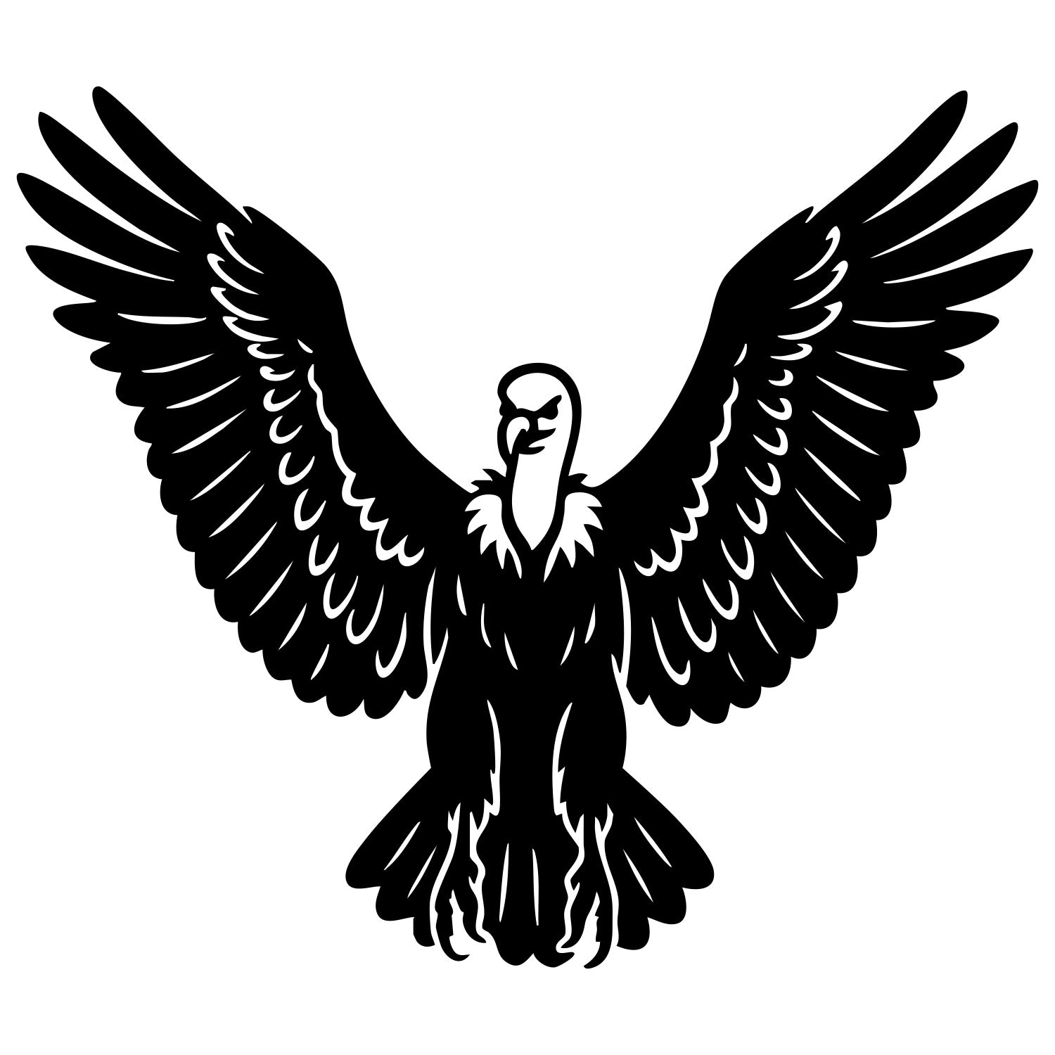 Griffon Vulture DXF File – CNC Cutting Design | ABVULTURE128