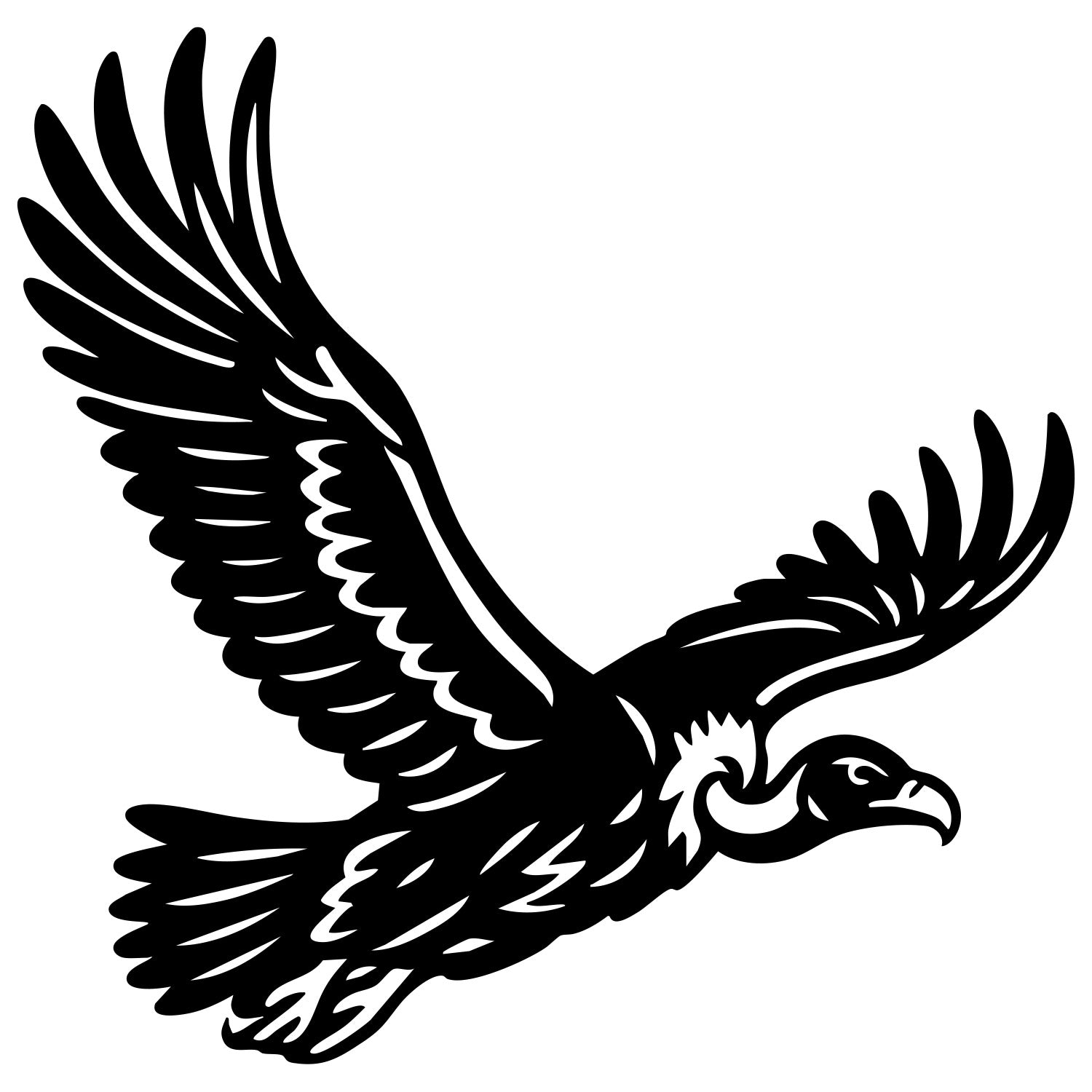 Griffon Vulture DXF File – CNC Cutting Design | ABVULTURE134