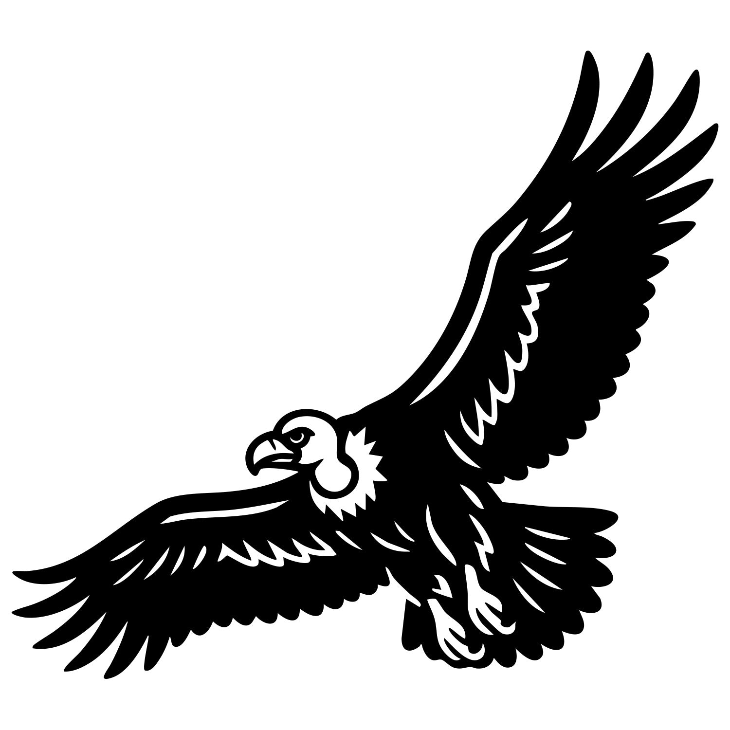 Griffon Vulture DXF File – CNC Cutting Design | ABVULTURE135