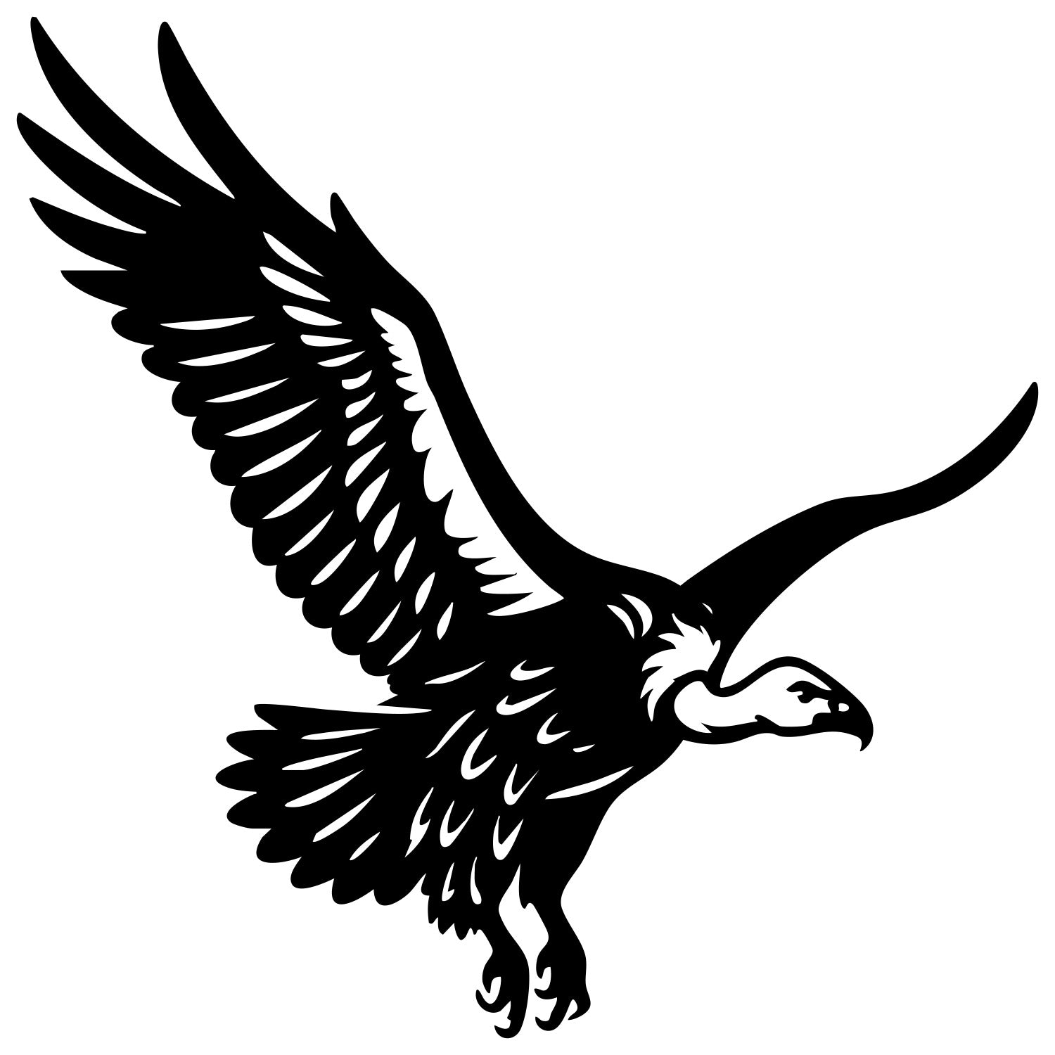 Griffon Vulture DXF File – CNC Cutting Design | ABVULTURE137