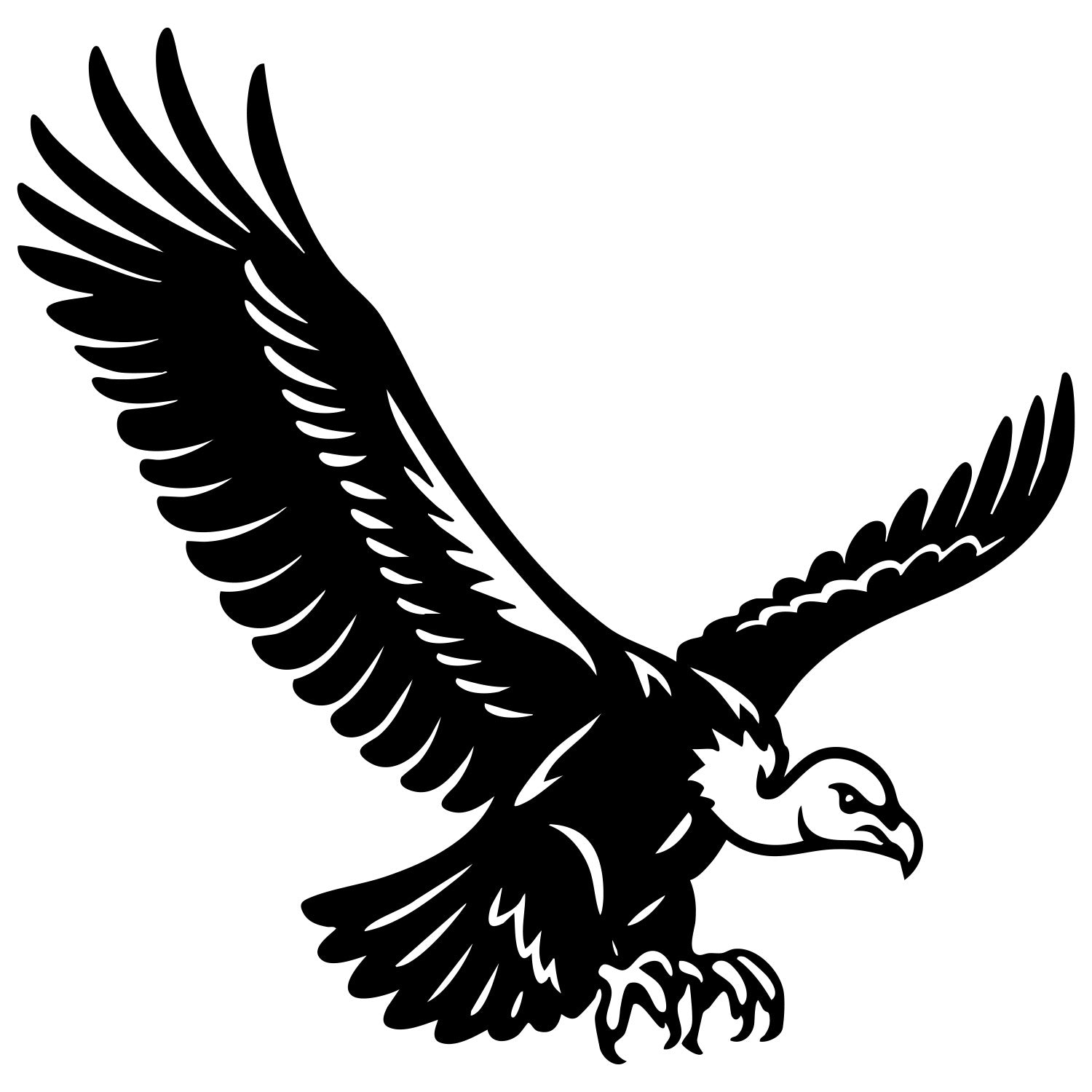 Griffon Vulture DXF File – CNC Cutting Design | ABVULTURE140