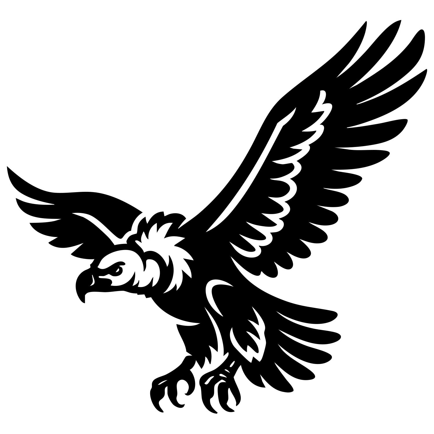 Griffon Vulture DXF File – CNC Cutting Design | ABVULTURE155