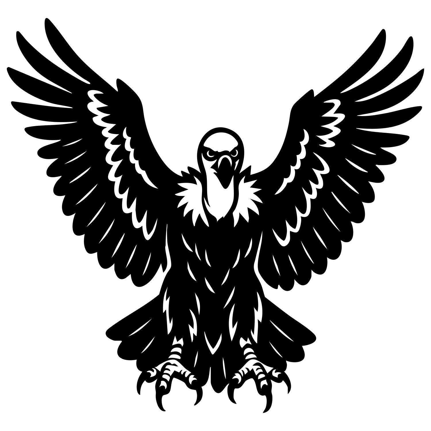 Griffon Vulture DXF File – CNC Cutting Design | ABVULTURE161