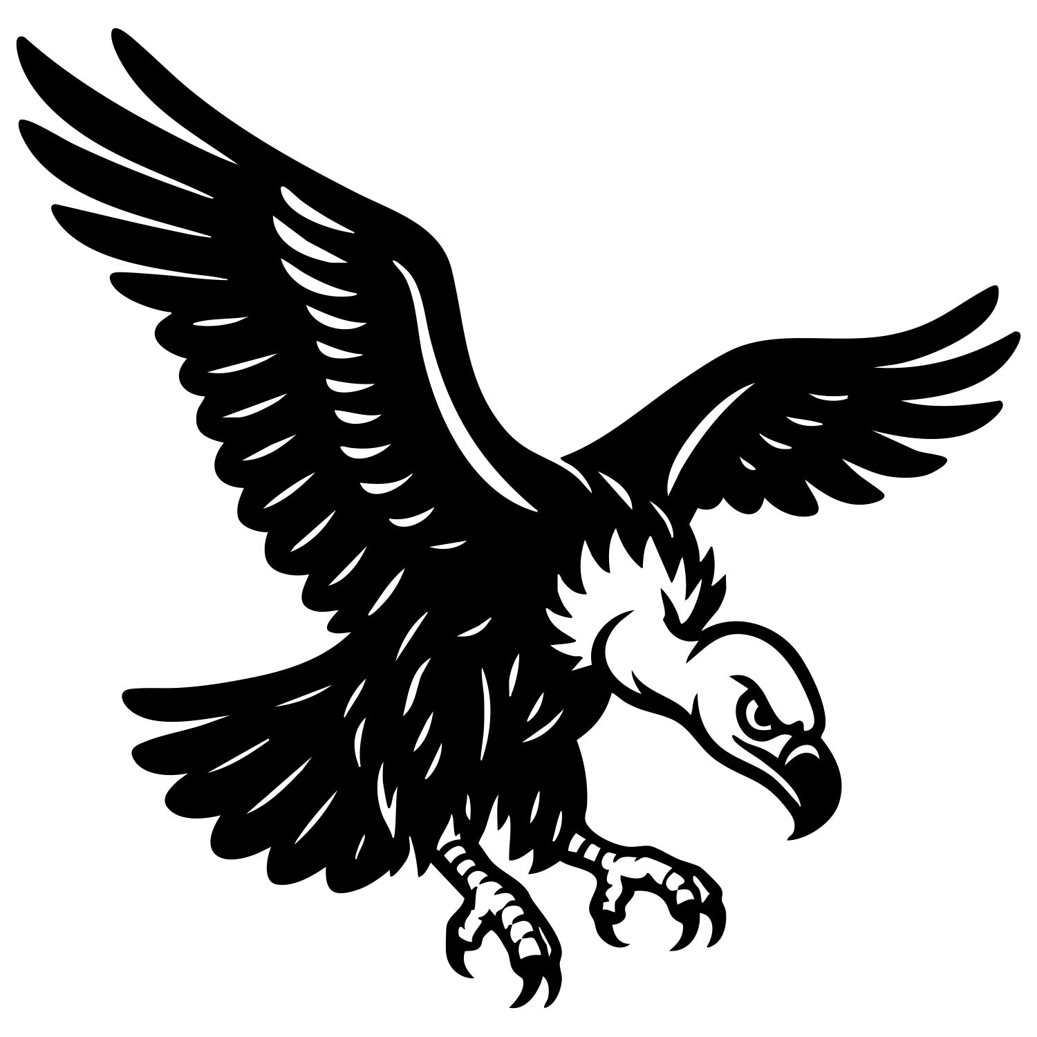 Griffon Vulture DXF File – CNC Cutting Design | ABVULTURE162