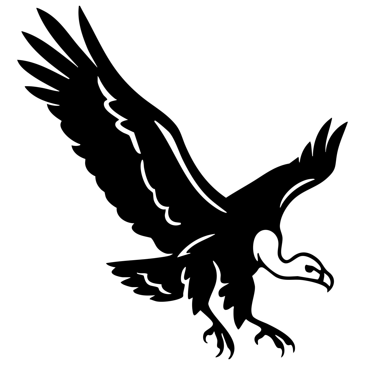 Griffon Vulture DXF File – CNC Cutting Design | ABVULTURE169