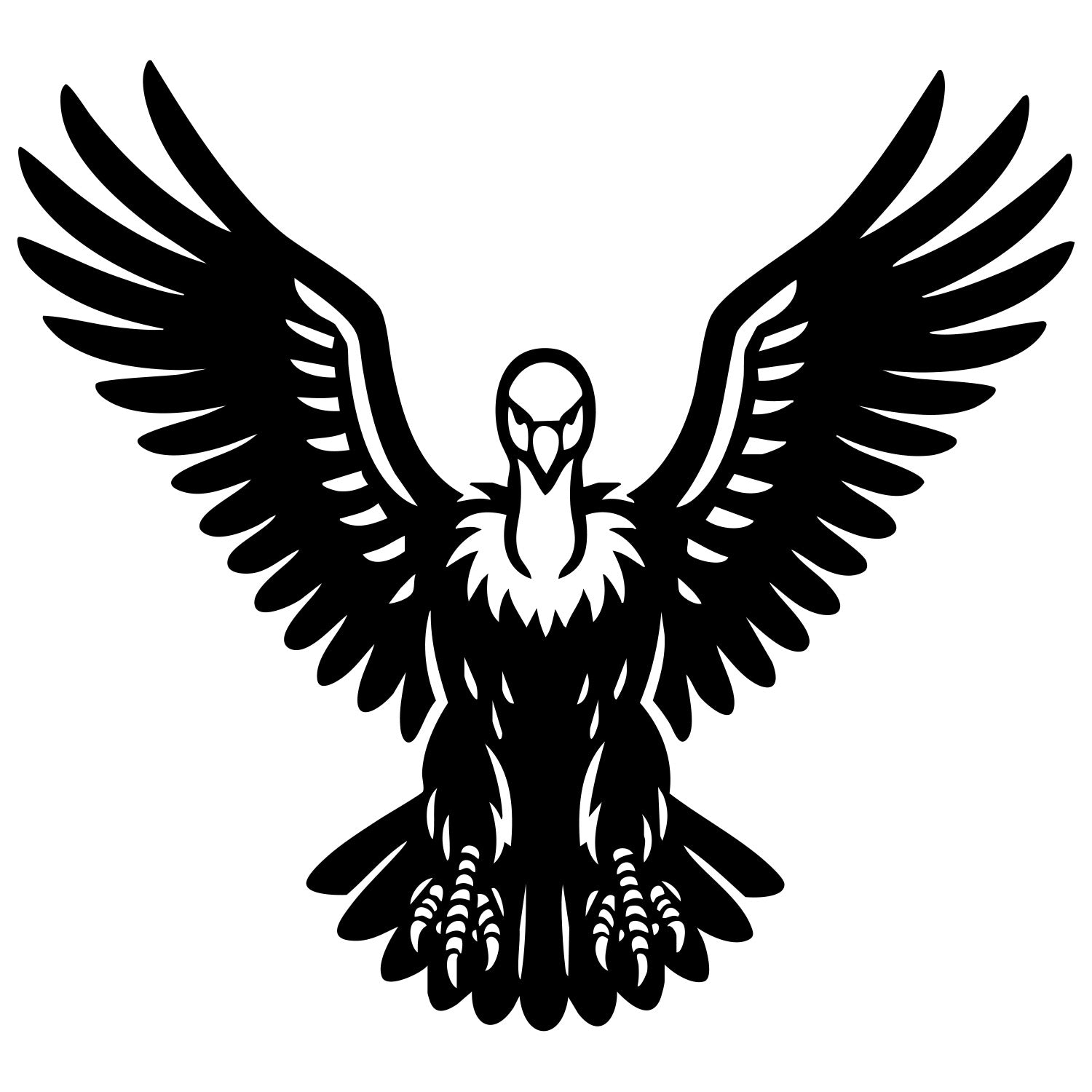 Griffon Vulture DXF File – CNC Cutting Design | ABVULTURE175