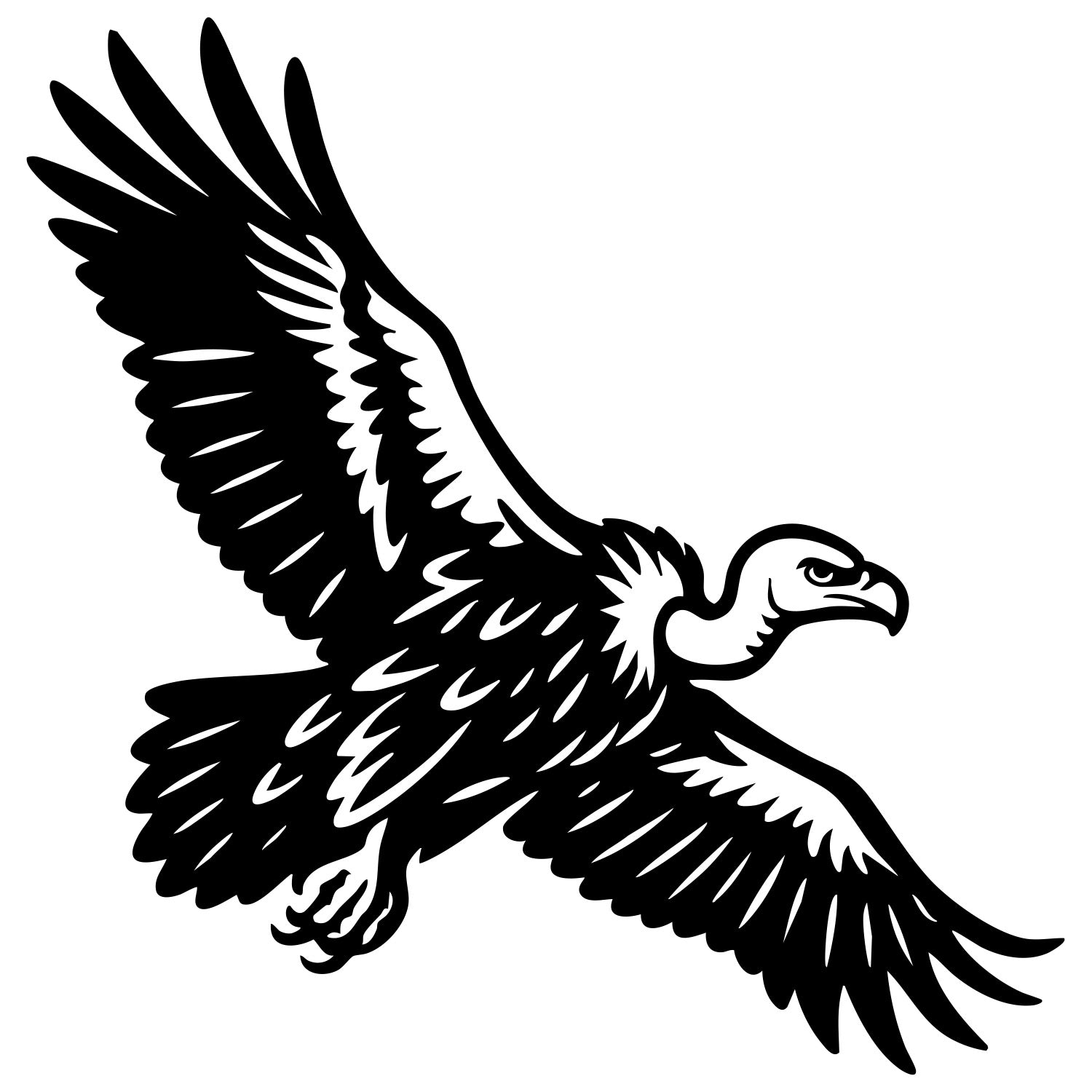 Griffon Vulture DXF File – CNC Cutting Design | ABVULTURE189