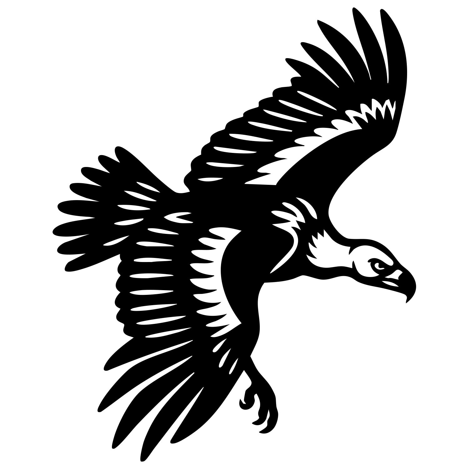 Griffon Vulture DXF File – CNC Cutting Design | ABVULTURE190