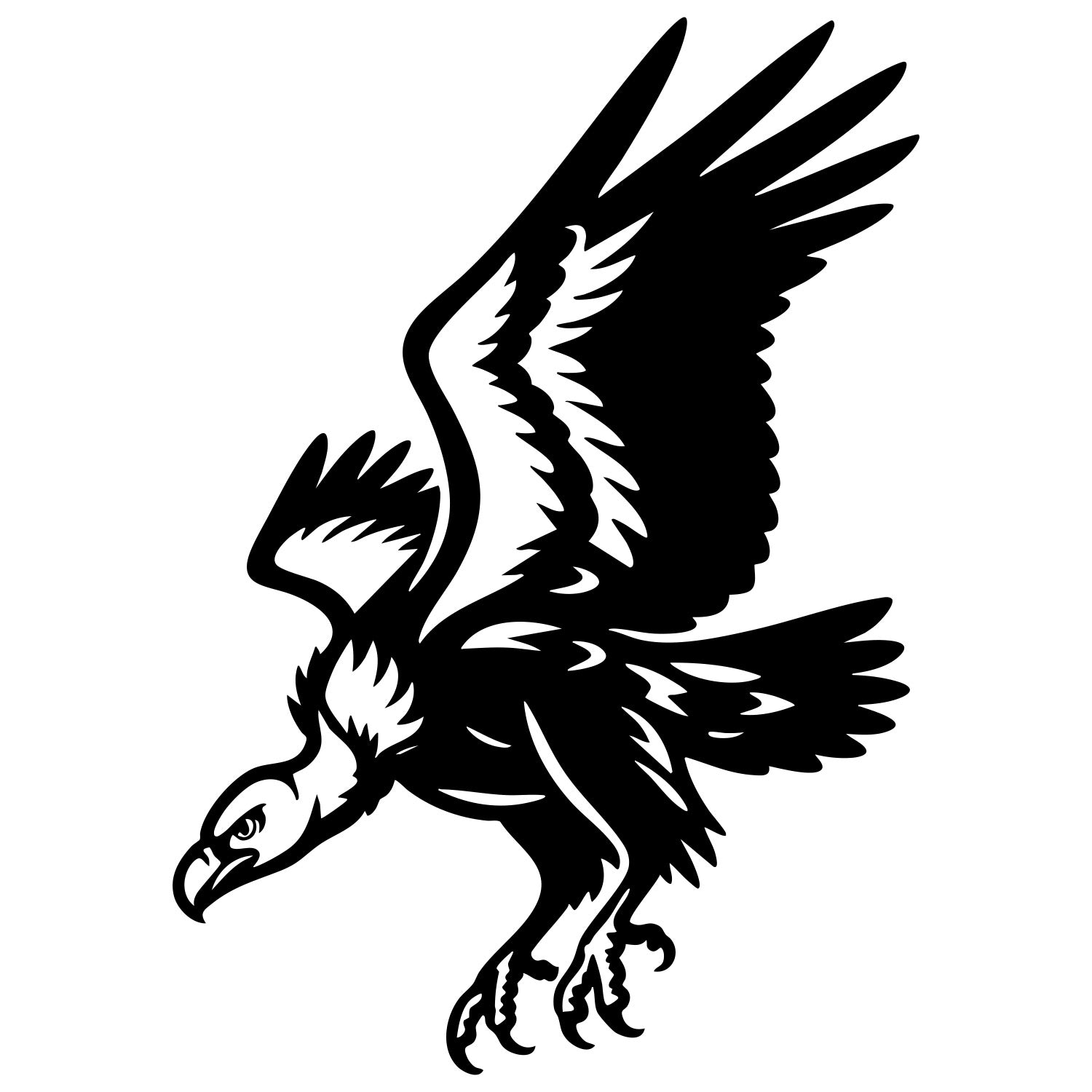 Griffon Vulture DXF File – CNC Cutting Design | ABVULTURE193