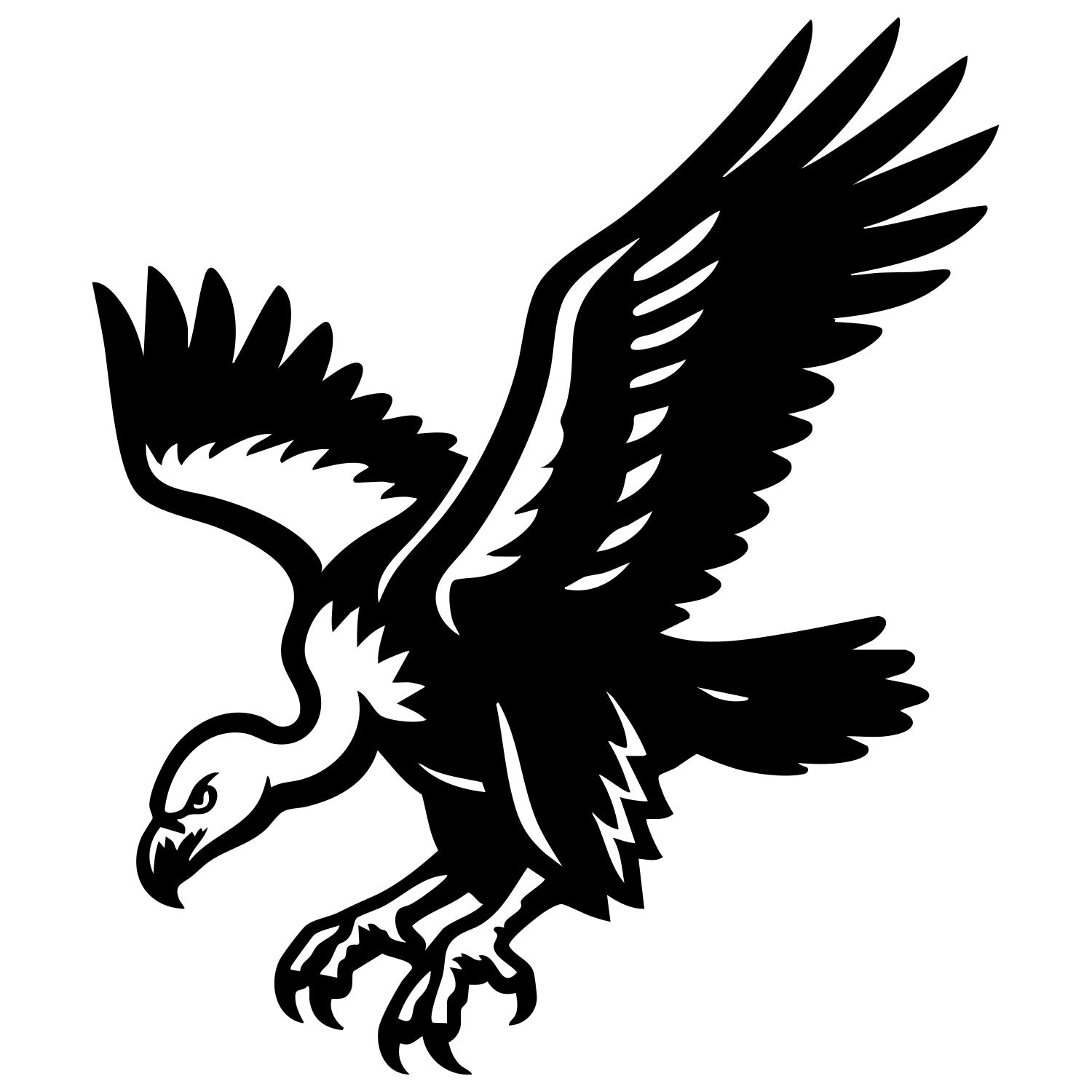 Griffon Vulture DXF File – CNC Cutting Design | ABVULTURE197