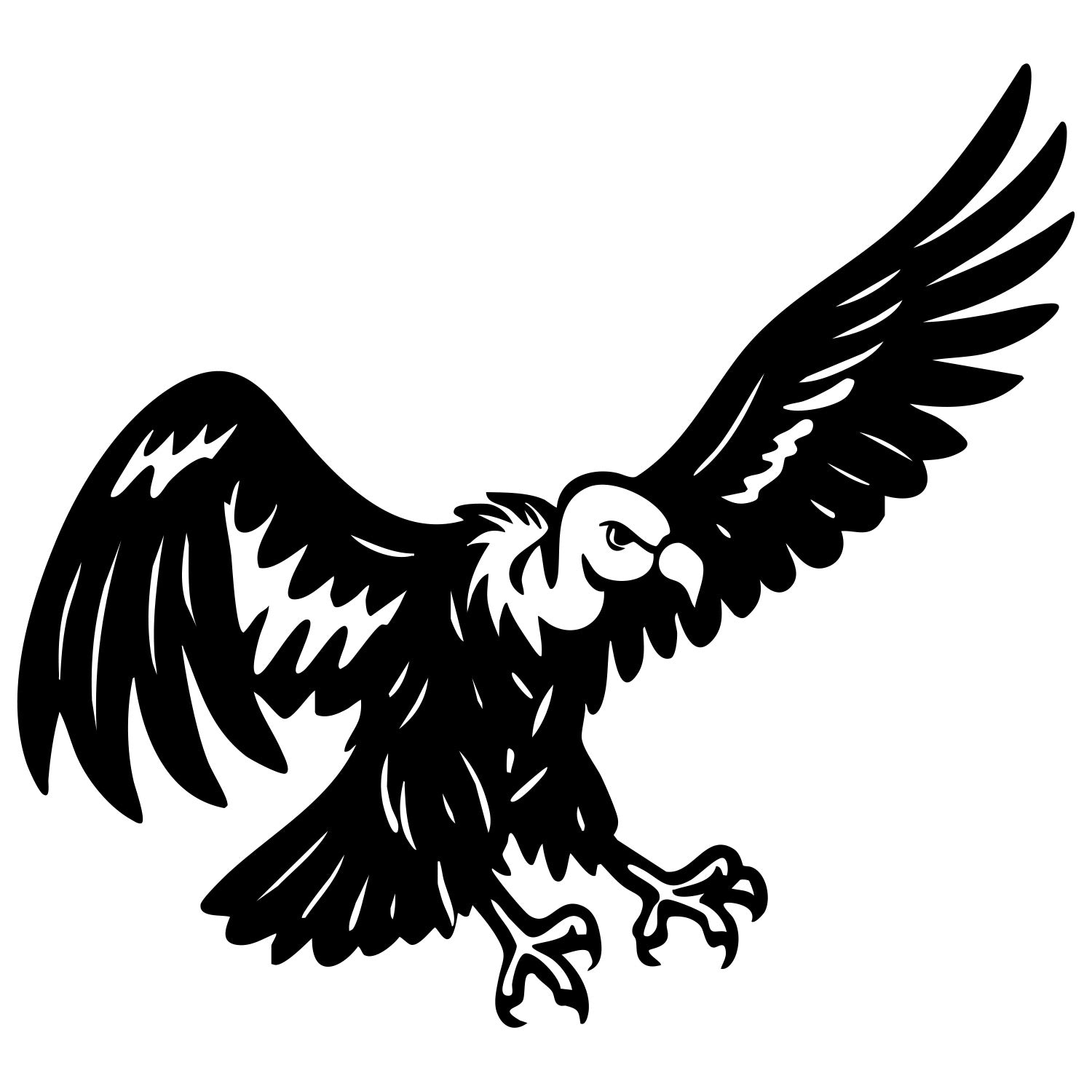 Griffon Vulture DXF File – CNC Cutting Design | ABVULTURE200